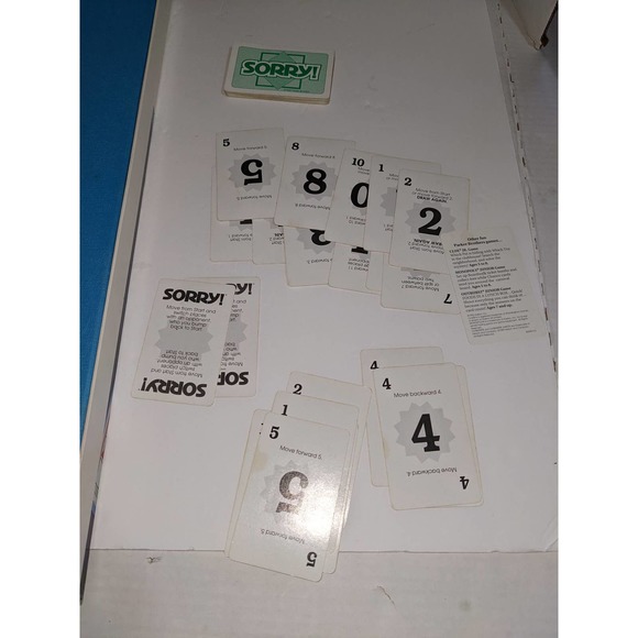 Vintage 1998 Sorry! Board Game Parker Brother's Complete - Picture 7 of 8